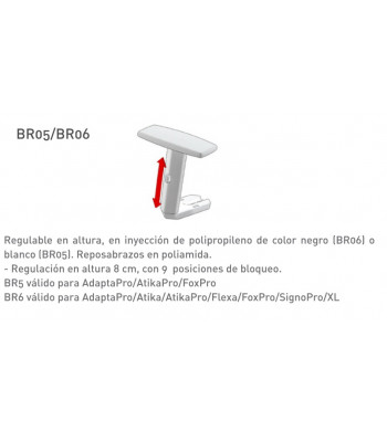 BRAZO BR06 D1 REGULABLE