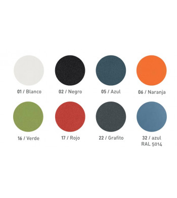 ATENEA BANCADA PLASTICA 3 PLAZAS