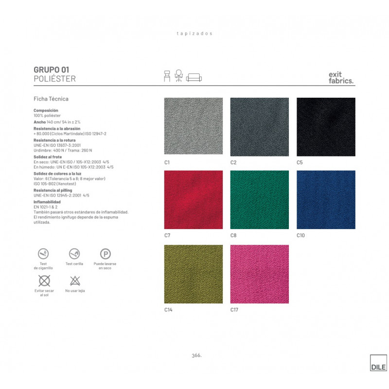 COLORES TAPIZADO GRUPO 01