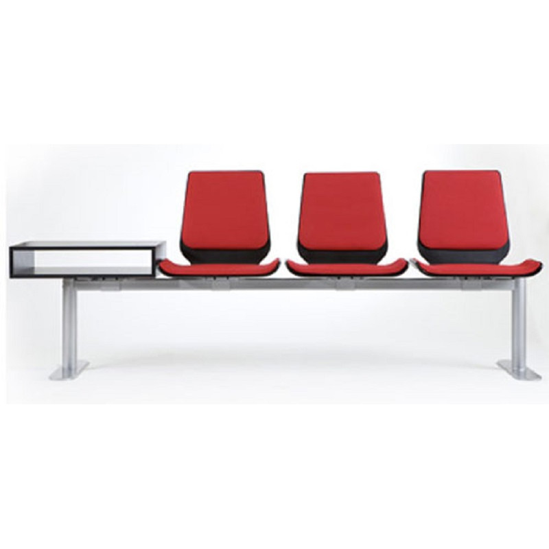 SPERA BANCADA 3 PLAZAS + MESA MADERA NATURAL