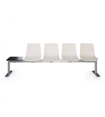 AITANA BANCADA PLASTICA 3 PLAZAS + MESA