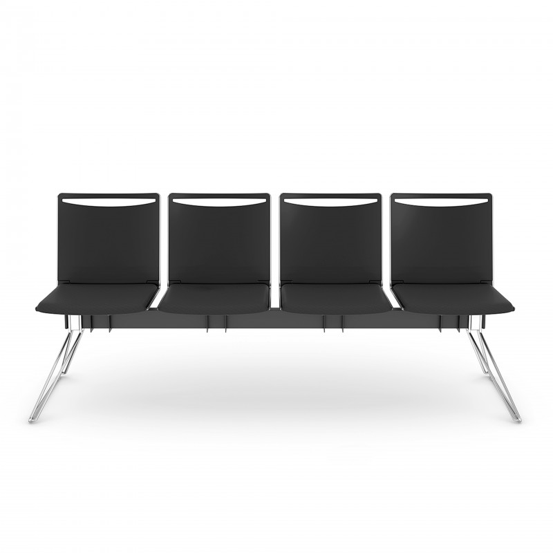 SPLASH PLASTICA BANCADA 2 PLAZAS + MESA